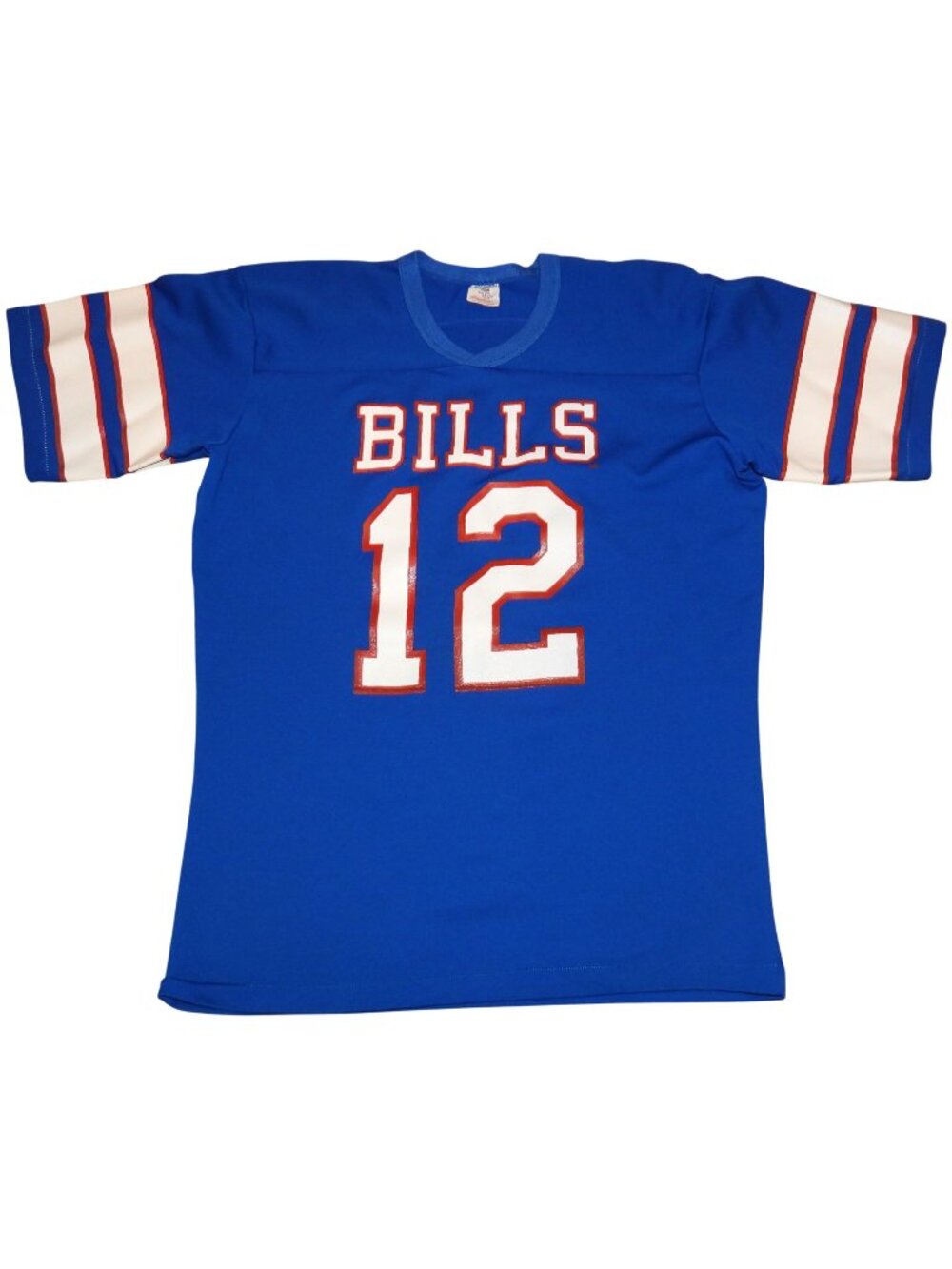 Vintage 80s Buffalo Bills Authentic Rawlings Jim Kelly #12 Jersey Adult Large